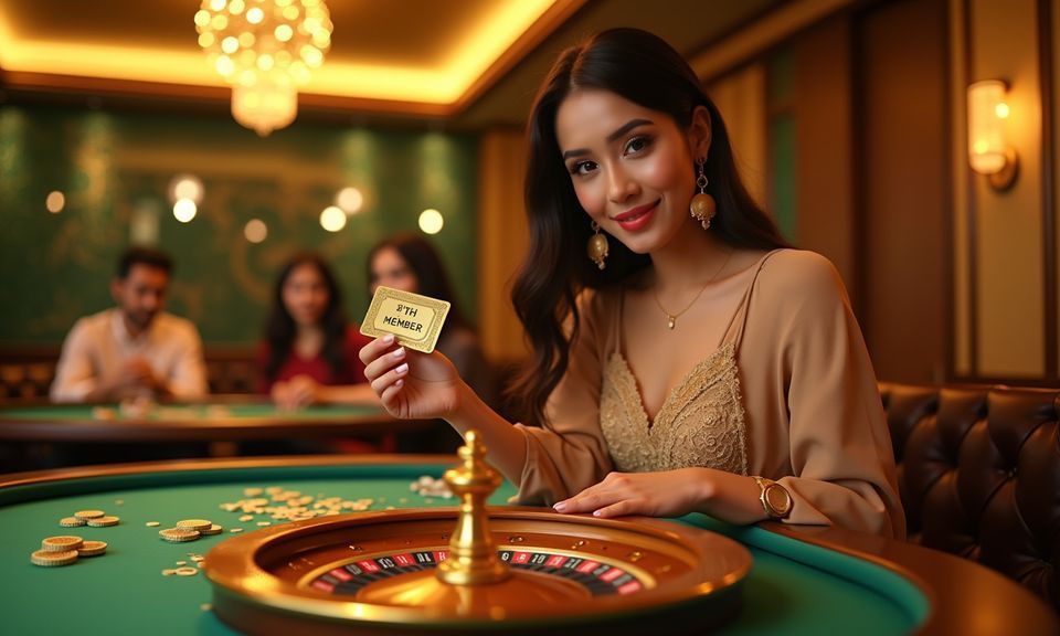 999cb Baccarat Green Table — Where Every Hand Counts